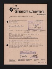 HAGENWERDER, Brief 1979, BKW