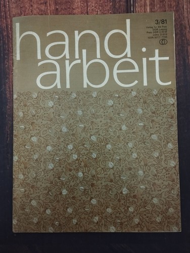 Ddr handarbeit 3 - nr., 3/81