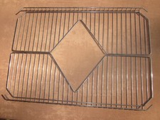 2x GRILLROST Edelstahl rechteckig ohne Griffe 89x62,5x4cm für Selberbauer GRILL