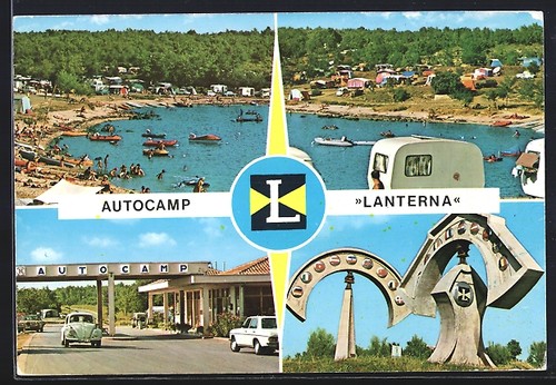 Ansichtskarte porec autocamp - ansichtskarte,