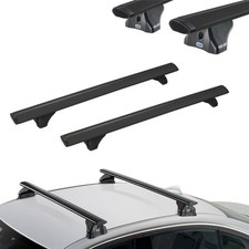 Für Opel Zafira 3 III C Tourer 12-16  Schwarz Alu Dachträger Spezifisch Fixpunkt