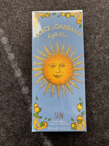 Light blue sun edt 100ml - d&g,