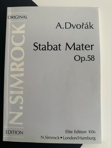 Dvořák stabat mater 58 - stabat,