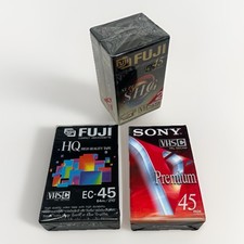 VHS-C Videokassetten 4x Fuji