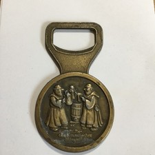 alter Flaschenöffner Goldfarben  Dortmunder Stifts Pils Himmlischer Biergenuss