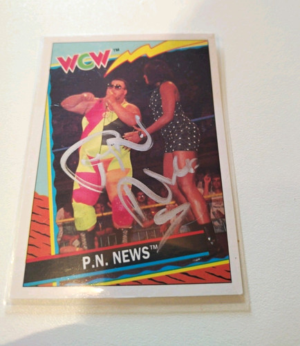 Wcw signierte sport trading - wcw,
