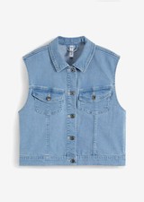 Modische Jeansweste im