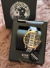 Versus Versace | Original Damenuhr | Maritim Gold Leder | OVP