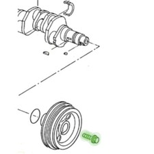 Schraube für 3-fach