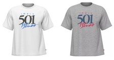 Levis 501 T-Shirt Regular Fit