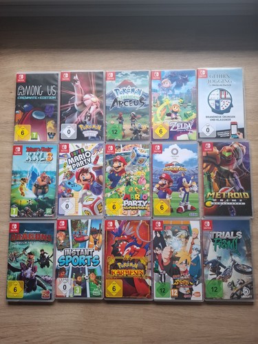 Nintendo switch spielesammlung - nintendo,