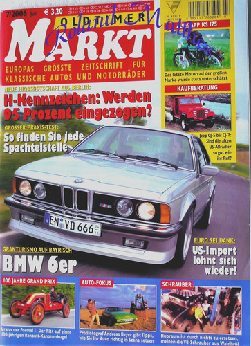 Oldtimer markt bmw - markt, 7-06+bmw