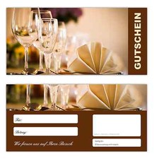50 x Geschenkgutscheine