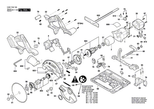 Bosch ersatzteile für gks - bosch,