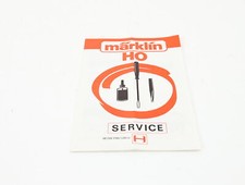 Märklin H0 Beschreibung Anleitung für Loks Service-Heft rot 
