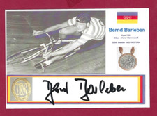 Bernd Barleben - DDR  -  cycling ciclismo   - Olympia Silber 1960 Verfolgung