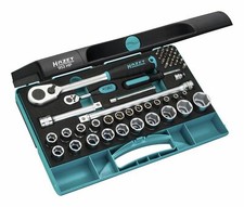 Hazet Steckschlüssel-Satz 953HP 1/4" und 1/2" 47-teilig