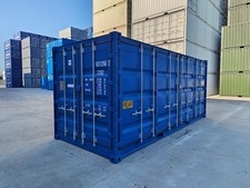 20' Side Door Seitentür Seecontainer RAL7016 Lagercontainer Open Side Container