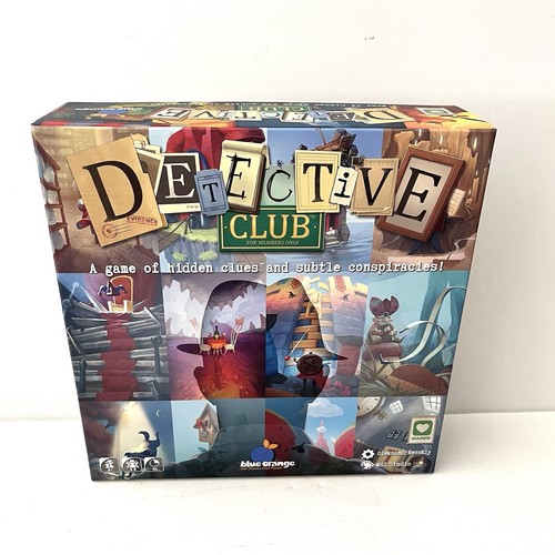Detective club brettspiel von - detective,