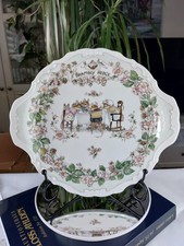 Platte Kuchenplatte Teller Porzellan Royal Doulton Brambly Hedge