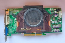 WinFast A400 LE TDH 128MB AGP Grafikkarte – Retro Gaming / Sammlerstück
