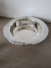 Schale Silber von Edzard mit Engel Weihnachten Deko Top Zustand