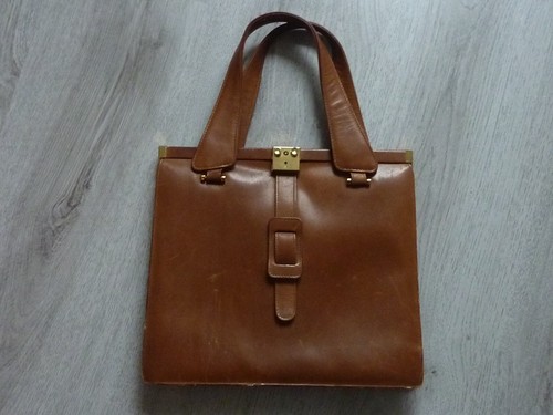 Ledertasche tasche vintage - ledertasche,
