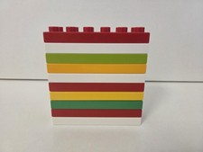10 x  Lego Duplo Flache Steine