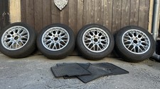 Winterreifen, kompletter Satz auf Original BMW Y-Speiche Alufelgen Winterreifen