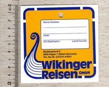 Aufkleber/Sticker Wikinger Reisen Hagen