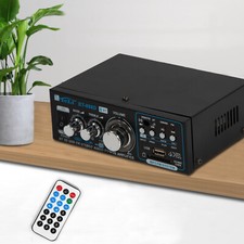 Bluetooth Verstärker HiFi Stereo Amplifier 2 Kanal Mini Audio Verstärker AC 220V