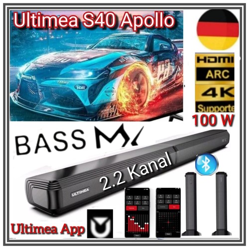 Soundbar ultimea apollo s40 - apollo,