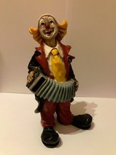 Clown Figur mit Ziehharmonika