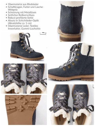 Damen stiefelette boots - boots, gr