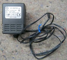 GREEN Steckernetzteil Hohlstecker Wechselspannung Netzteil Trafo 24VAC 1A 24VA