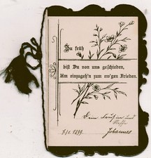 Todesanzeige 1899 3 - todesanzeige,,