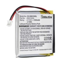 Akku für Sony WH-1000xM3 - ersetzt SP 624038 - 1000mAh Kopfhörer Accu Battery