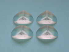 4x Optisches Prisma 90°, Umlenkprisma, Reflexionsprisma (Glas, 41 x 29 x 20 mm)