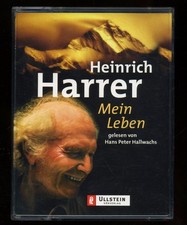 Heinrich HARRER★MEIN LEBEN★4 MC-Kassetten★Hans Peter HALLWACHS liest★Hörbuch★TOP