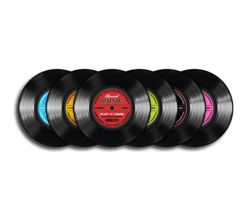 Schallplatten untersetzer - untersetzer,
