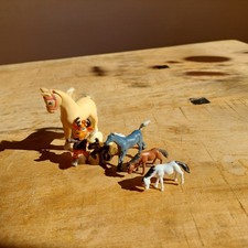 6 Stück Pferde Reh Tiere