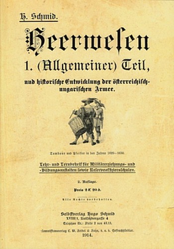 Schmid heerwesen 1 teil - heerwesen, 1.teil