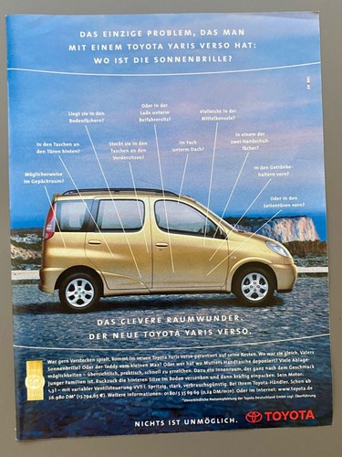 Toyota yaris verso das - toyota,