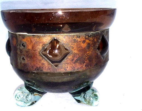 Schwere glasschale mit - schwere, 3