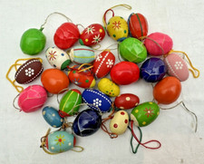 DDR Holz Ostereier - Bunt - 27