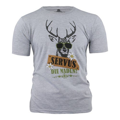 Trachten shirt herren grau - shirt,