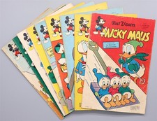 Micky Maus 1962 Auswahl Magazin original Comic Heft Ehapa Verlag Version 4