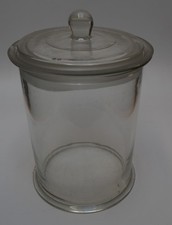 großes Vorrats Apothekerglas Knopfdeckel Aufbewahrung Präparate Labor