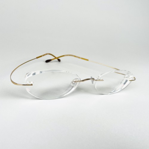 Silhouette brille gold randlos - silhouette,