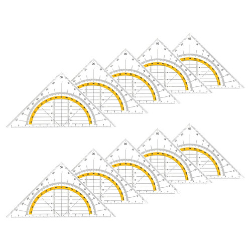 Stück geometrie dreieck - 10,